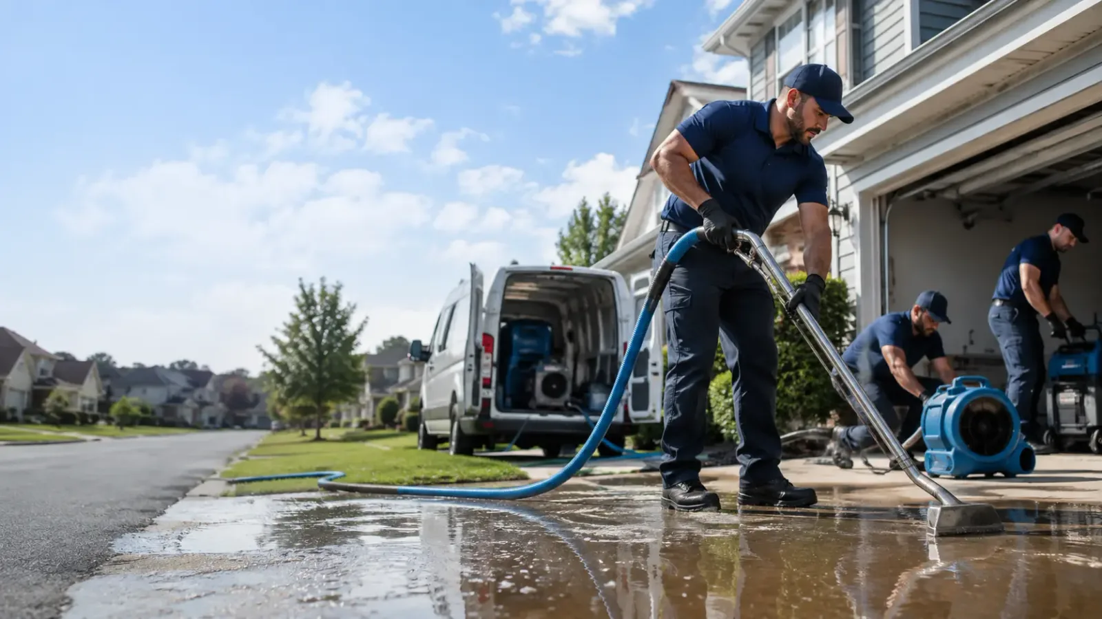 Flood Damage Restoration in Hennessey, OK